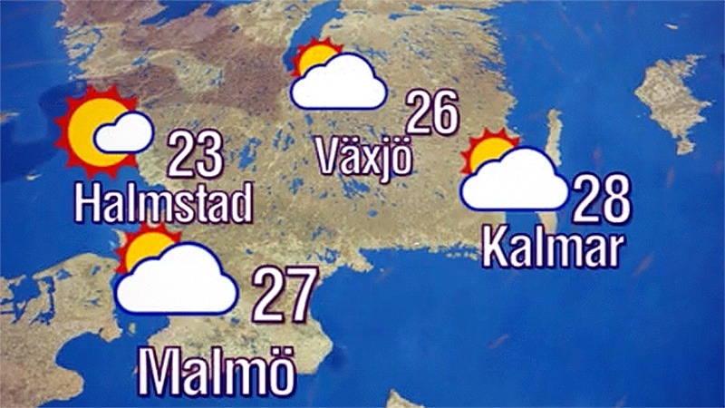 Så blir vädret – prognos för tre dagar framöver