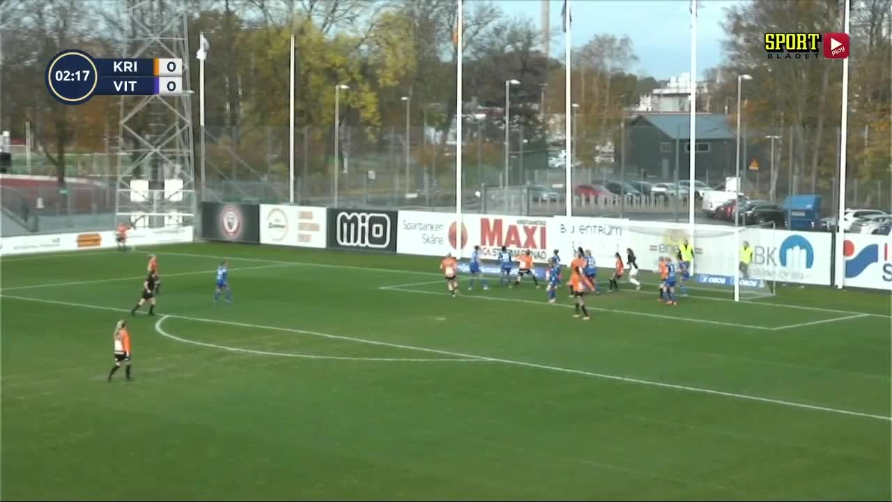 Kristianstad kopplar fast grepp om tredjeplatsen efter kross