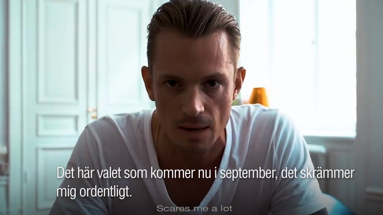 Här är Joel Kinnamans uppmaning – inför valet