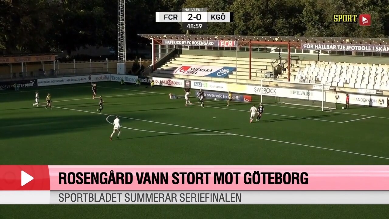 ALLT om heta seriefinalen mellan Rosengård och Göteborg