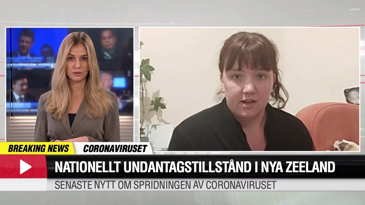 Svenska Mia i fyra veckors lång karantän på Nya Zeeland: "Allt är stängt"