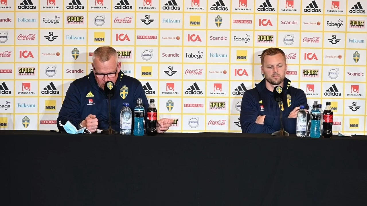 Janne presenterar elvan mot Finland