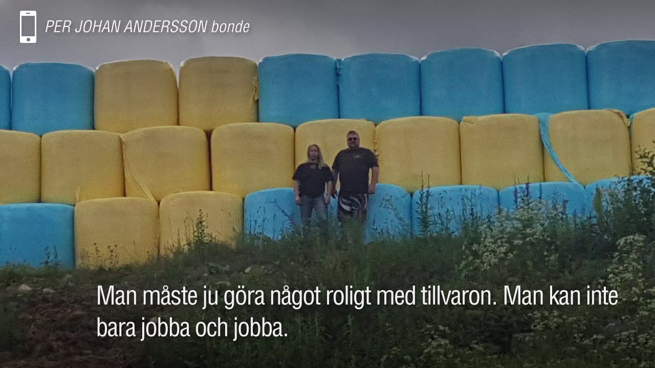 Böndernas hyllning till landslaget