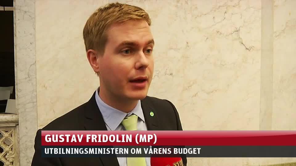 Utbildningsminister Fridolin om de 10 miljarderna