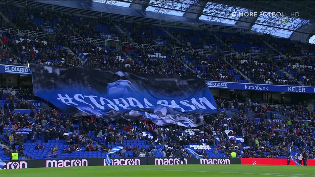 Se Real Sociedads antirasistiska tifo