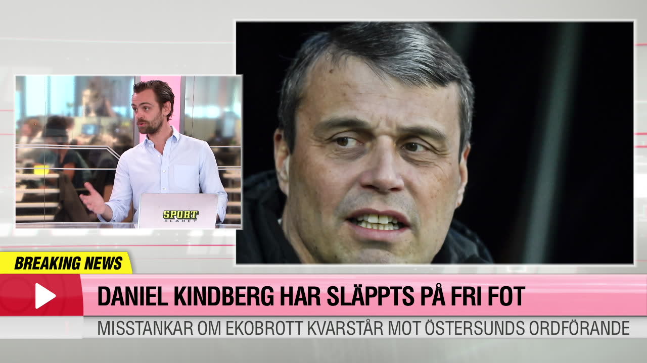 Daniel Kindberg släppt – misstankarna kvarstår