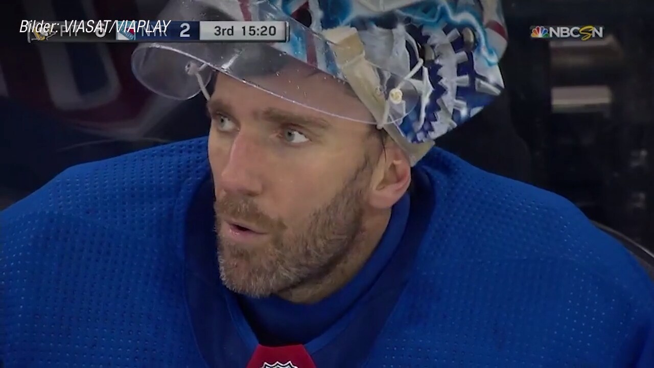 Lundqvist utbytt i storförlusten: "I tredje var jag bara hemsk"