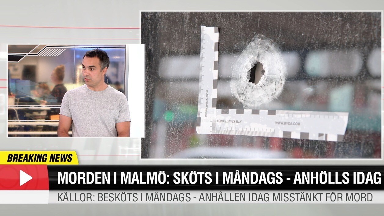 Besköts på Drottninggatan i måndags – anhölls i dag