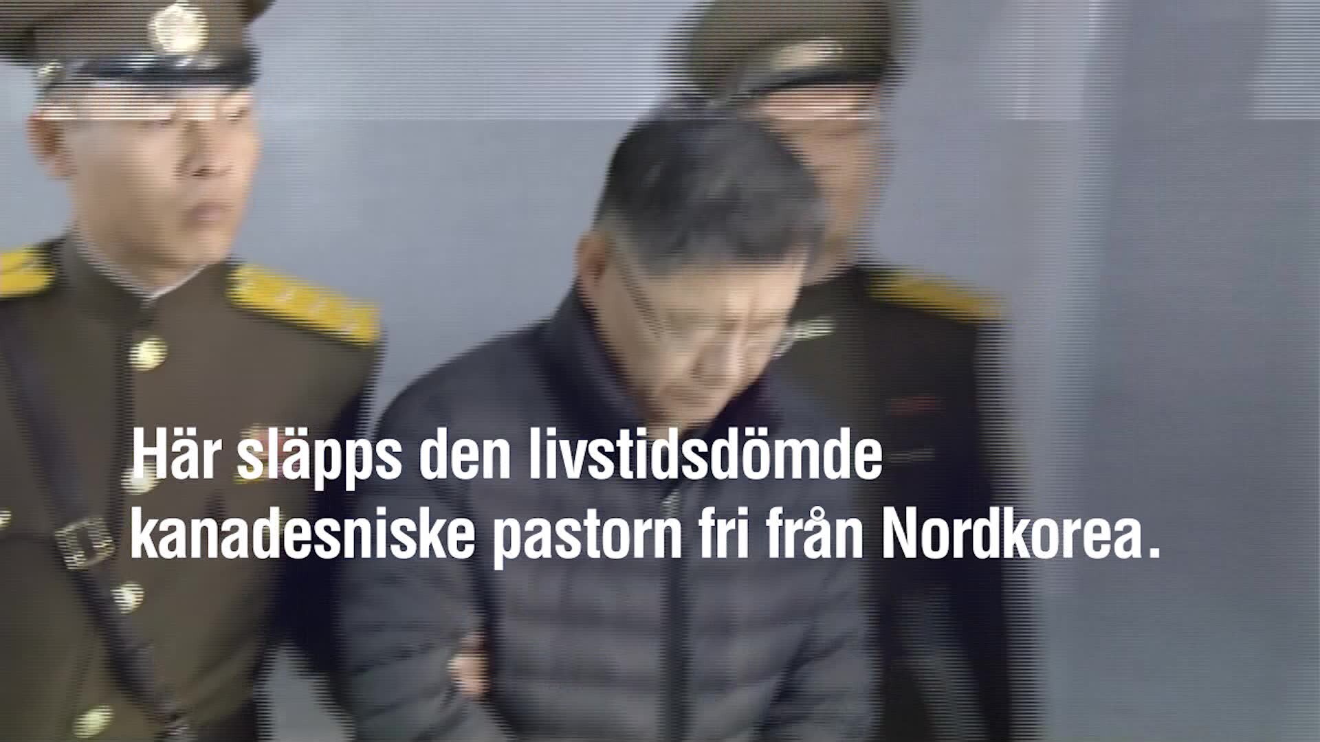 Livstidsdömd kanadensisk pastor släpps fri från Nordkorea