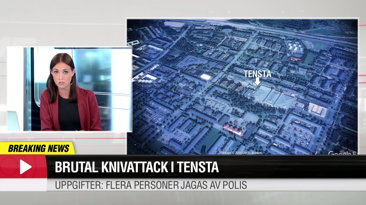 Brutal knivattack i Tensta