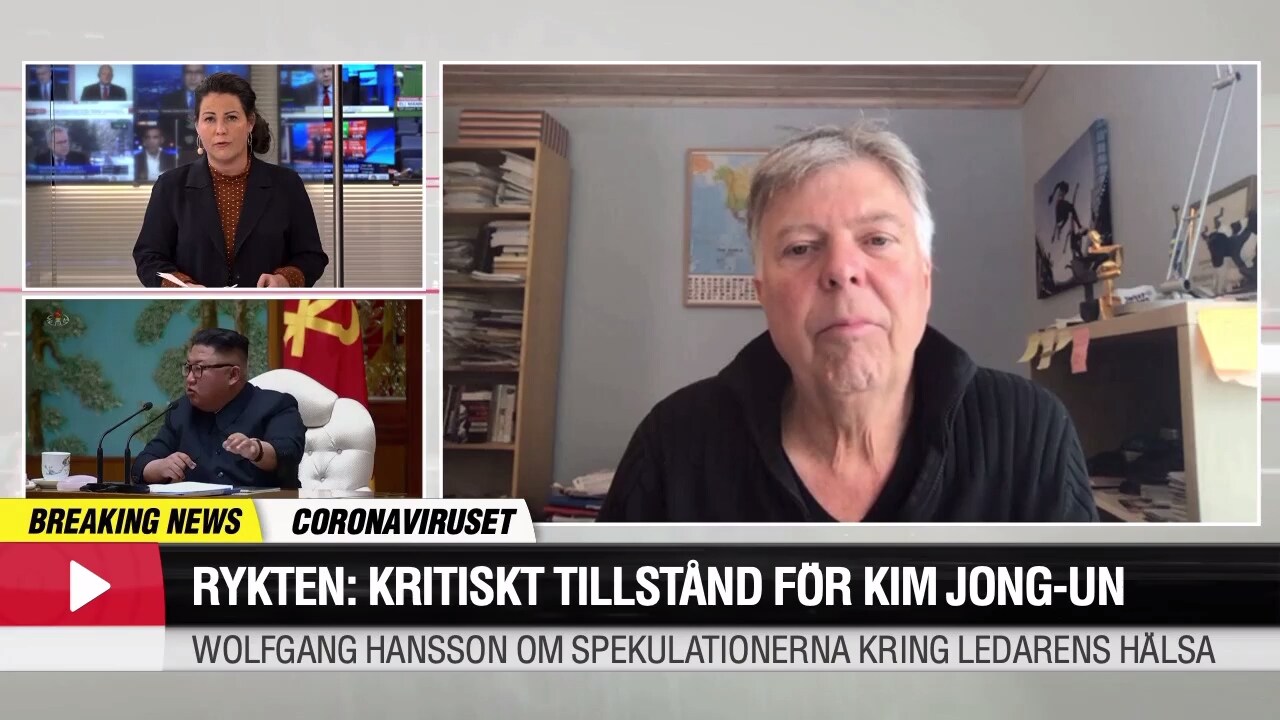 Hör Wolfgang Hansson om rykterna kring Kim Jong-Uns hälsotillstånd