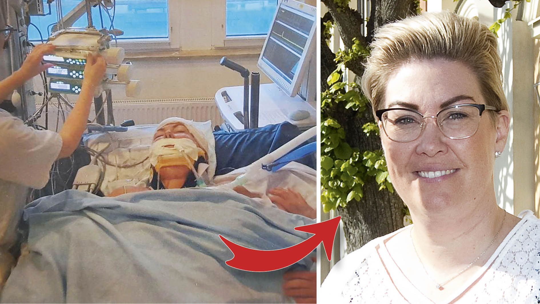 Ida blev påkörd på cykel – flög 15 meter