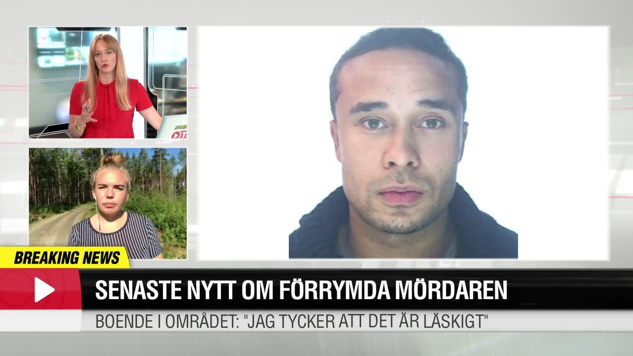 Knivmordsdömd rymling ännu på fri fot