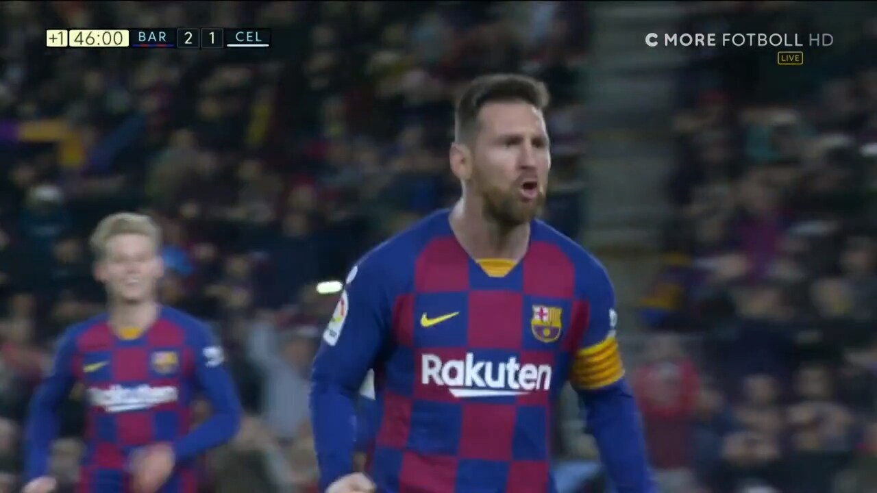 Hattrick av Messi efter två drömfrisparkar