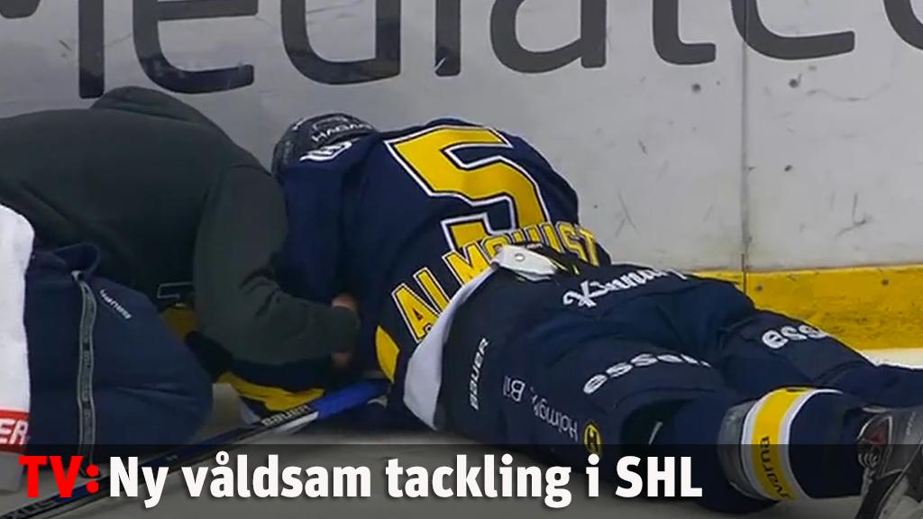 Ny våldsam tackling i SHL