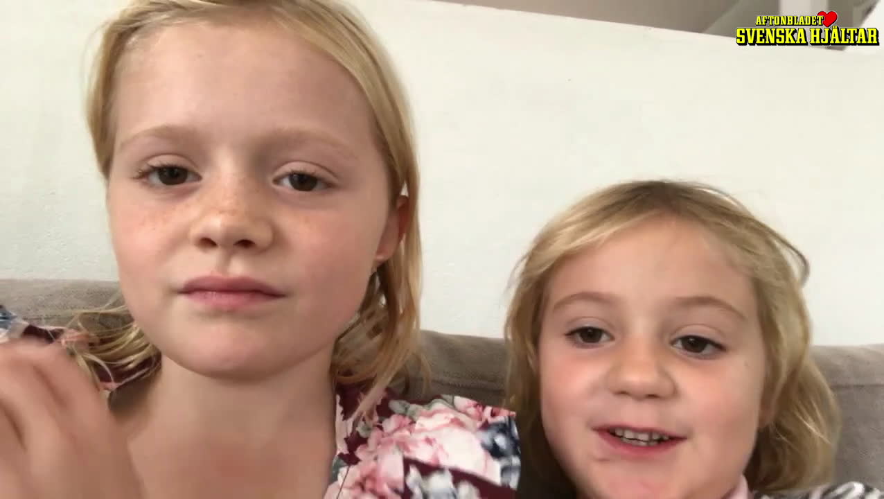 Alice, 9 räddade lillasyster: "Lättnad att hon inte dog"
