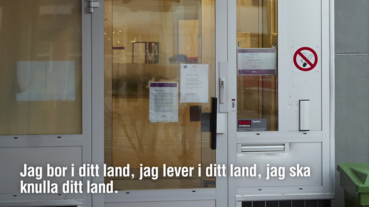 Våld mot personal på Migrationsverket