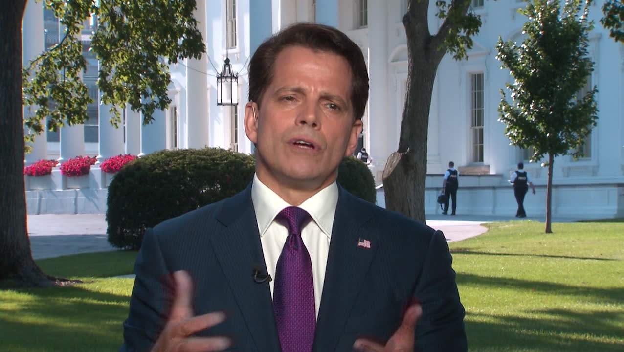 Scaramucci: ”Jag är här för att tjäna landet”