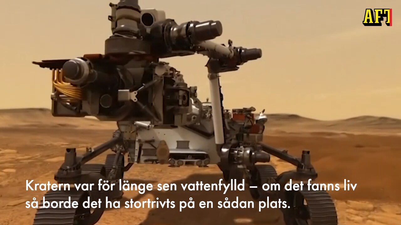 Rymdsonden som ska jaga spår av liv på Mars