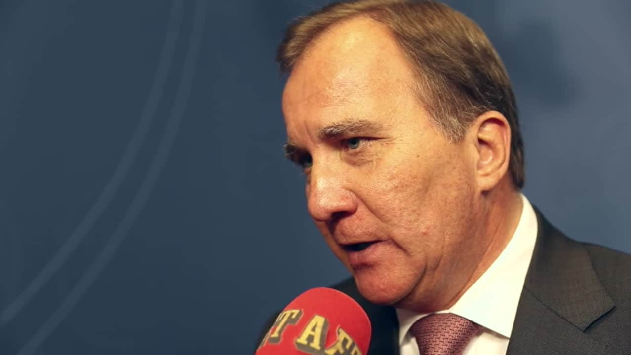 Stefan Löfven (S): "En liten gnista så är det för sent"