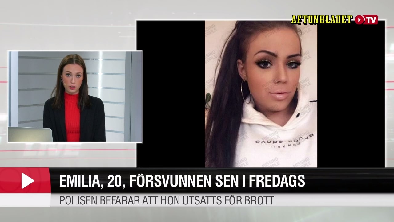 Emilia, 20, försvunnen sen i fredags