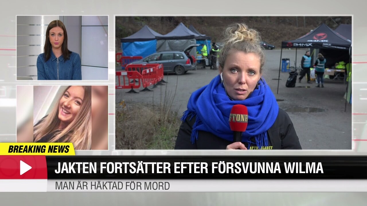 Sökandet efter försvunna Wilma fortsätter