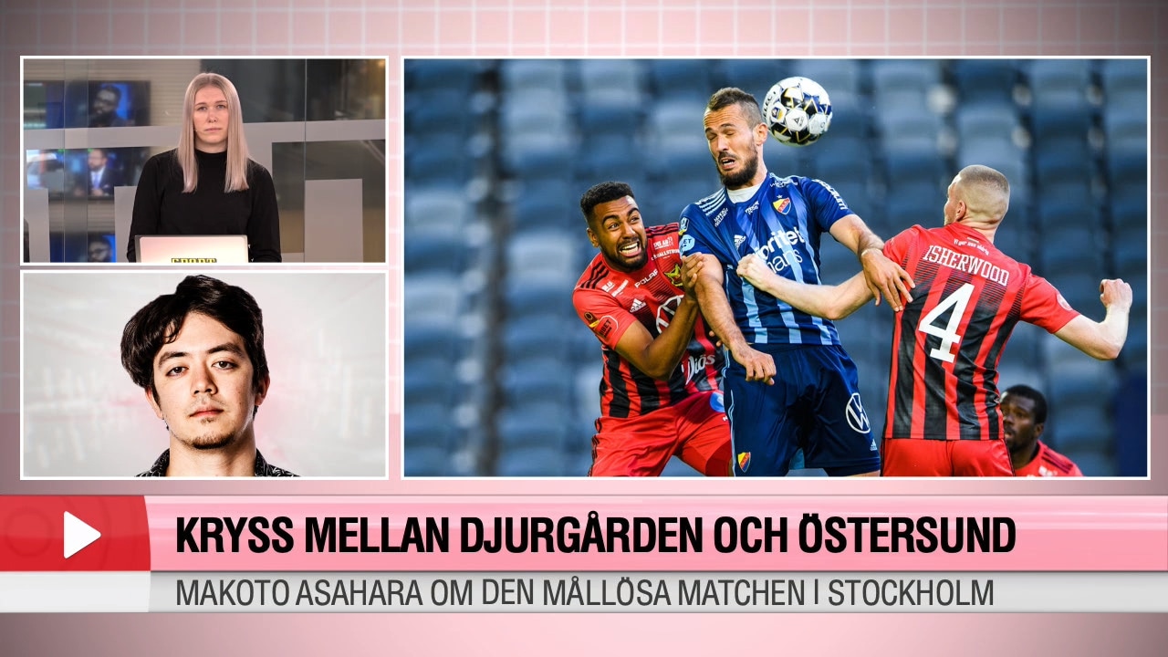 Asahara: Ett resultat Djurgården säkerligen inte är nöjda med