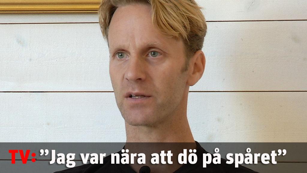 Anders, 45: Jag var nära att dö på spåret