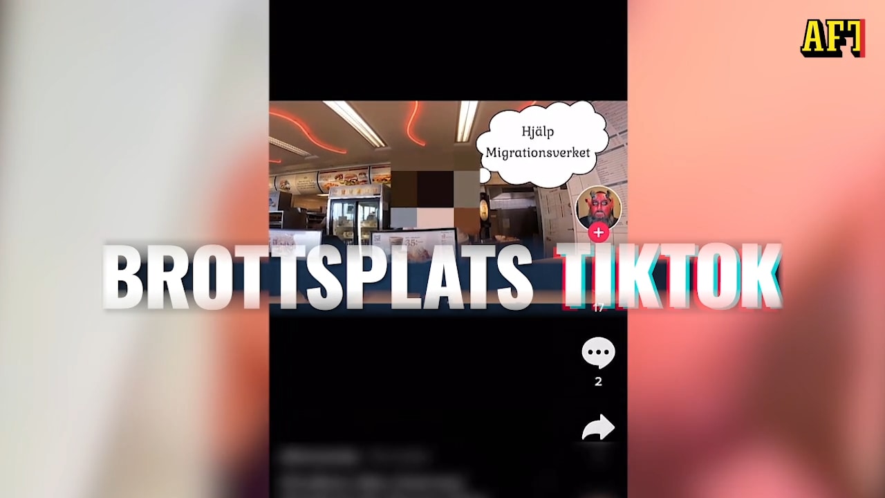 Uthängda våldäktsmän och barnporr – detta är brottsplats Tiktok