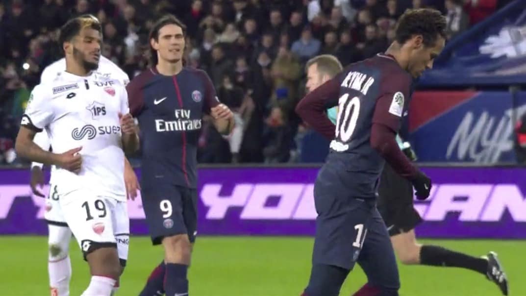 Neymar buas ut – efter fjärde målet