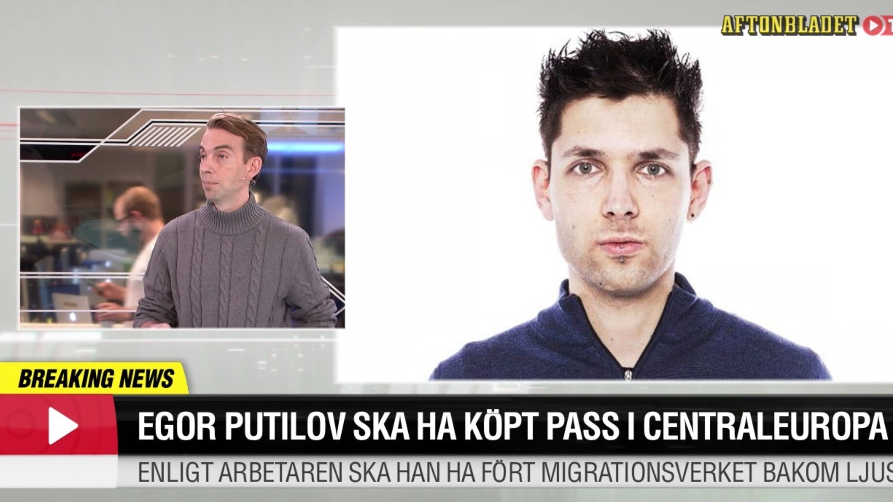 Egor Putilov ska ha fört Migrationsverket bakom ljuset