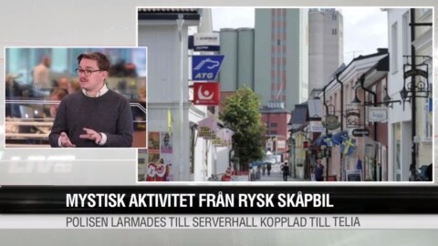 Mystisk aktivitet från skåpbil