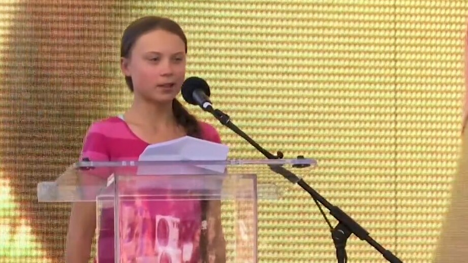 Greta Thunberg: ”Varför studerar vi för en framtid som ändå tas ifrån oss?”