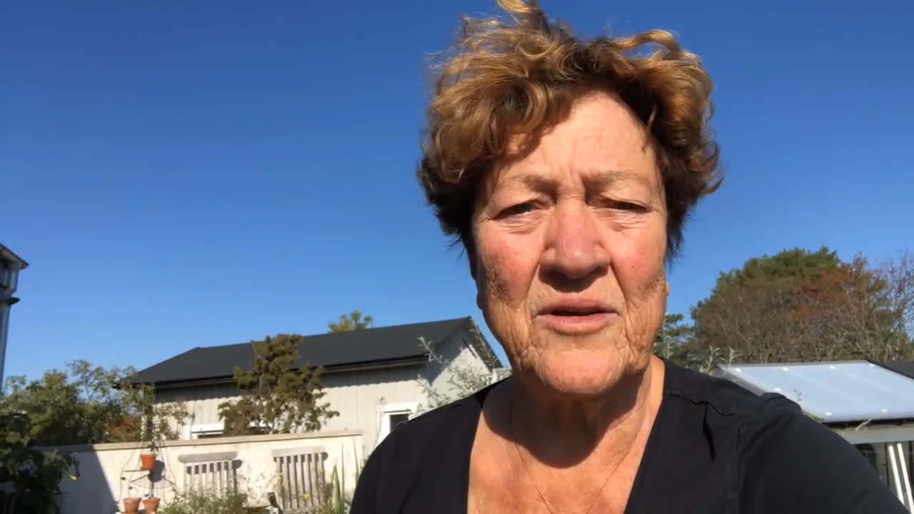 Gittan, 76, strejkar med Greta i dag