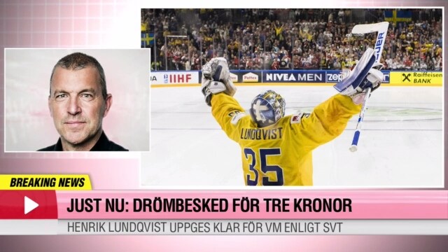 ”Lundqvist är inte en given etta”