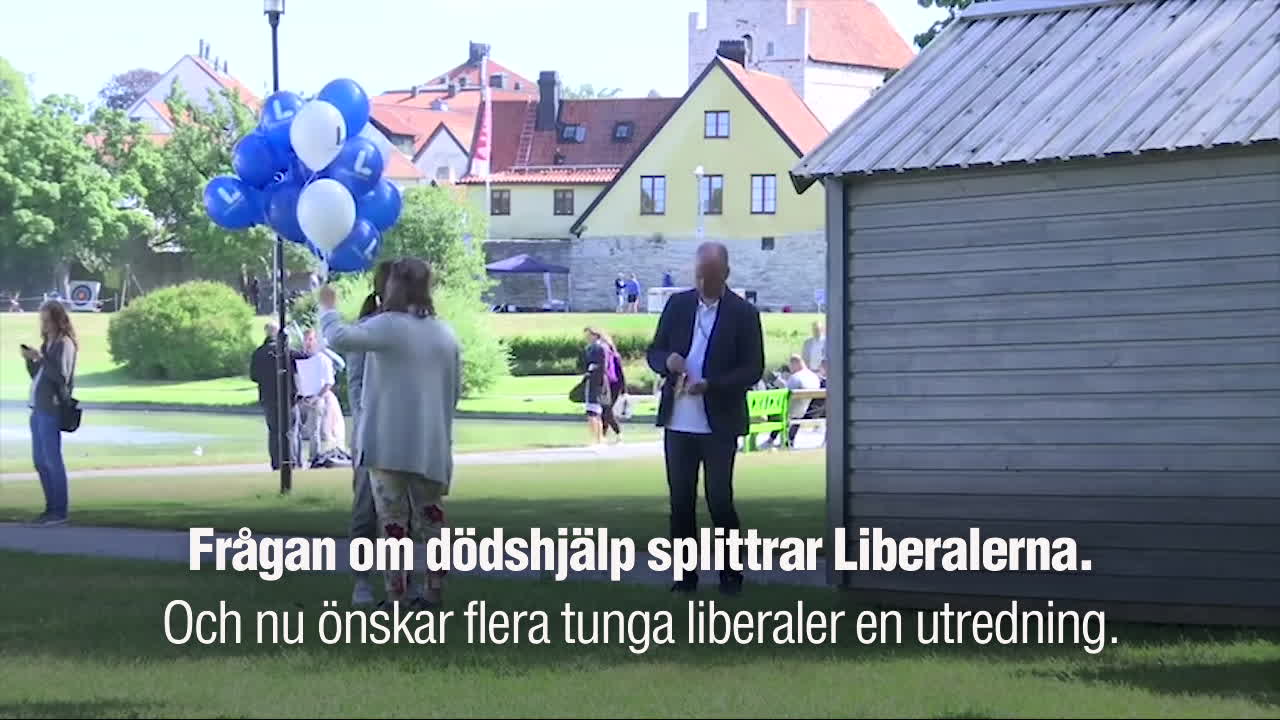 Frågan om dödshjälp splittrar Liberalerna