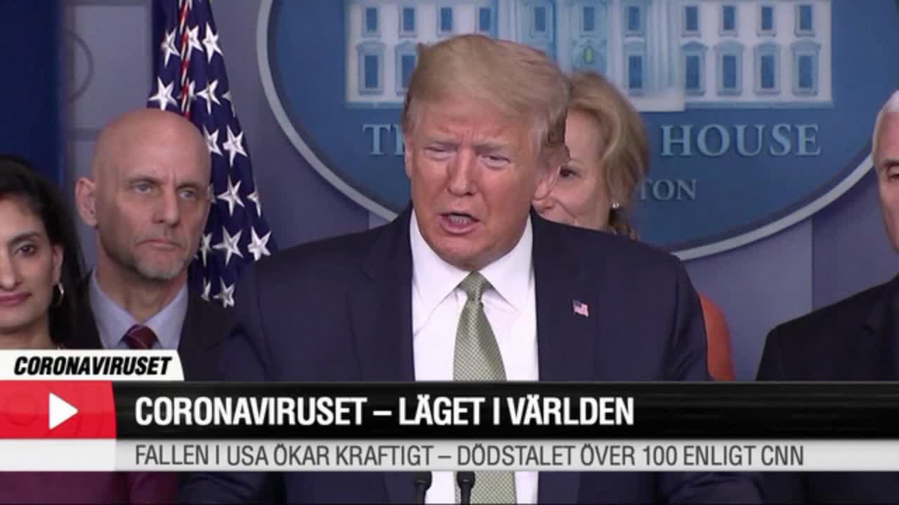 Coronaläget i världen – se rapporter från USA, England och Frankrike