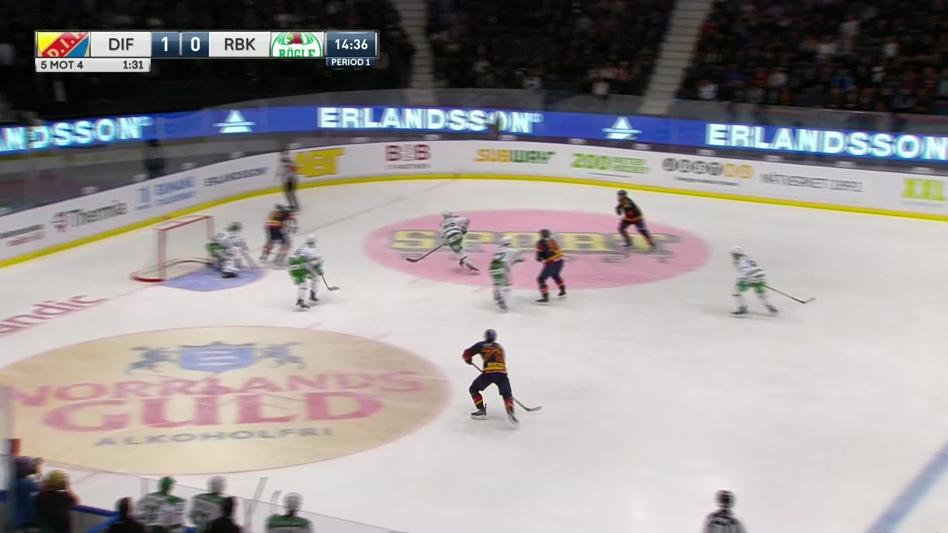 Se målen i Djurgårdens hemmapremiär