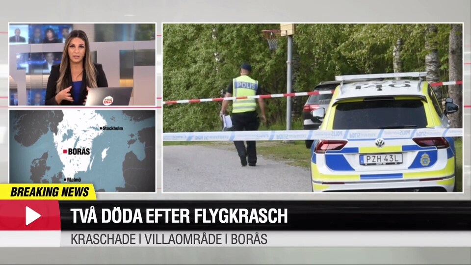 Flygräddningsledaren: ”Flera personer såg planet krascha”