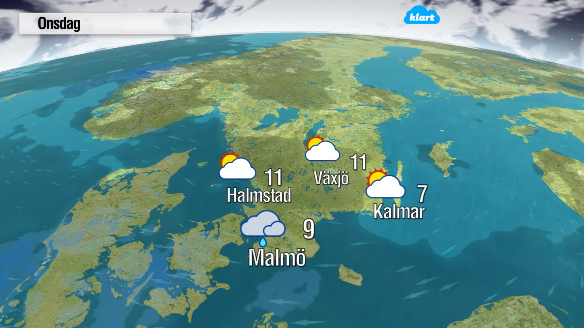 Så blir vädret där du bor