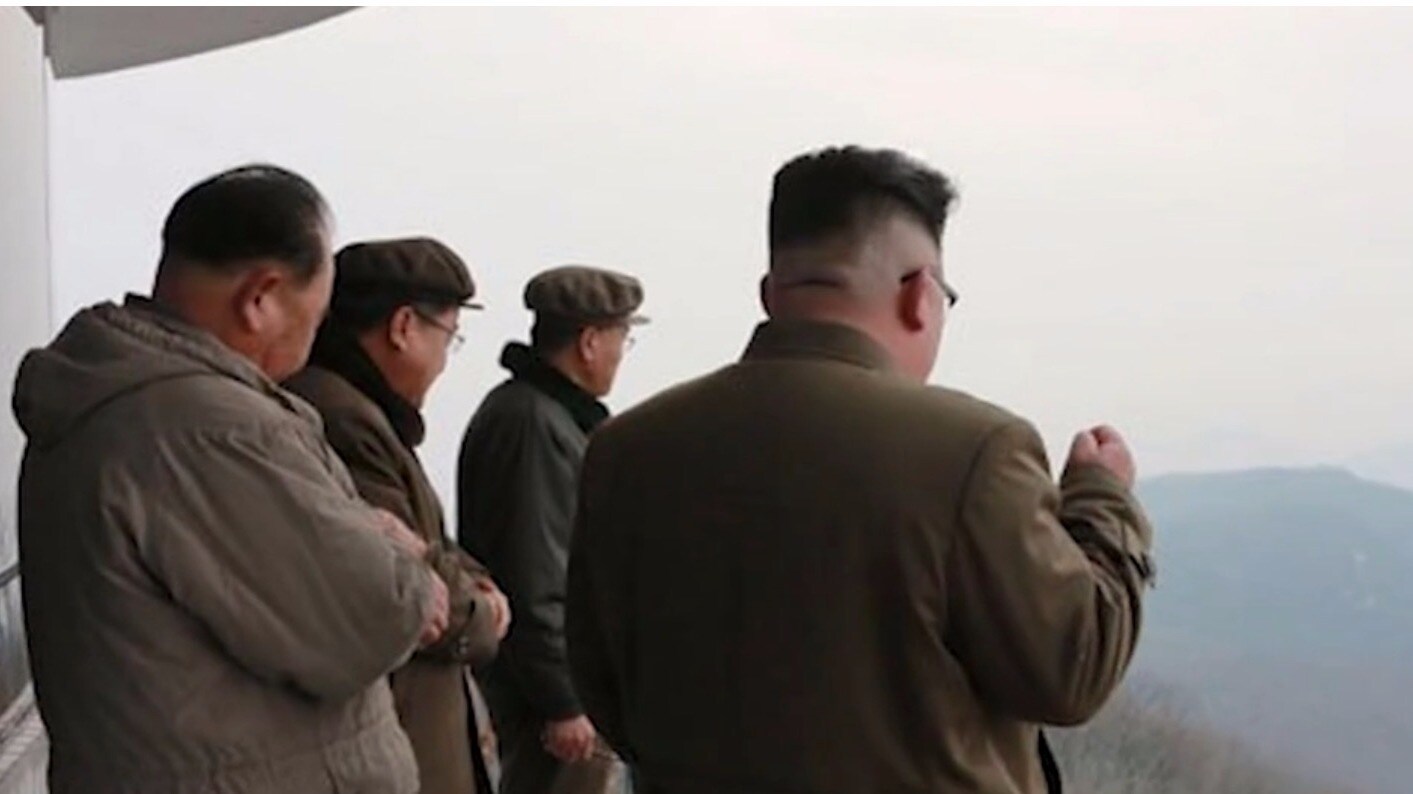 Misslyckat robottest av Nordkorea