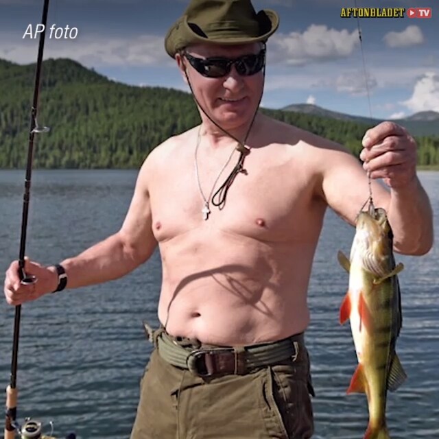 Budskapet bakom Putins semesterbilder