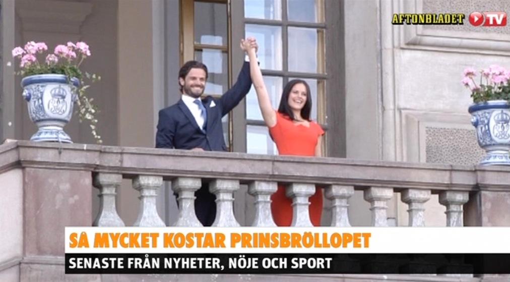 Så mycket kostar prinsbröllopet