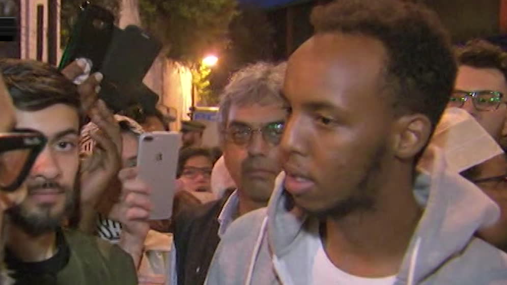 Mohammed blev vittne till attacken: "Han hölls fast på marken"