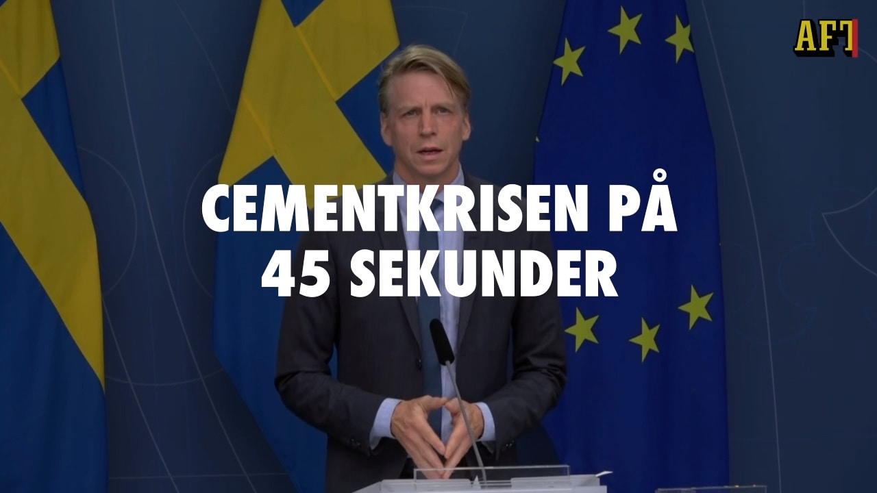 Cementkrisen på 45 sekunder