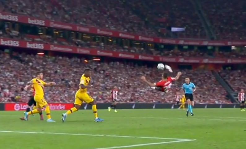 Drömmålet sänkte Barcelona: ”Akrobatiskt”