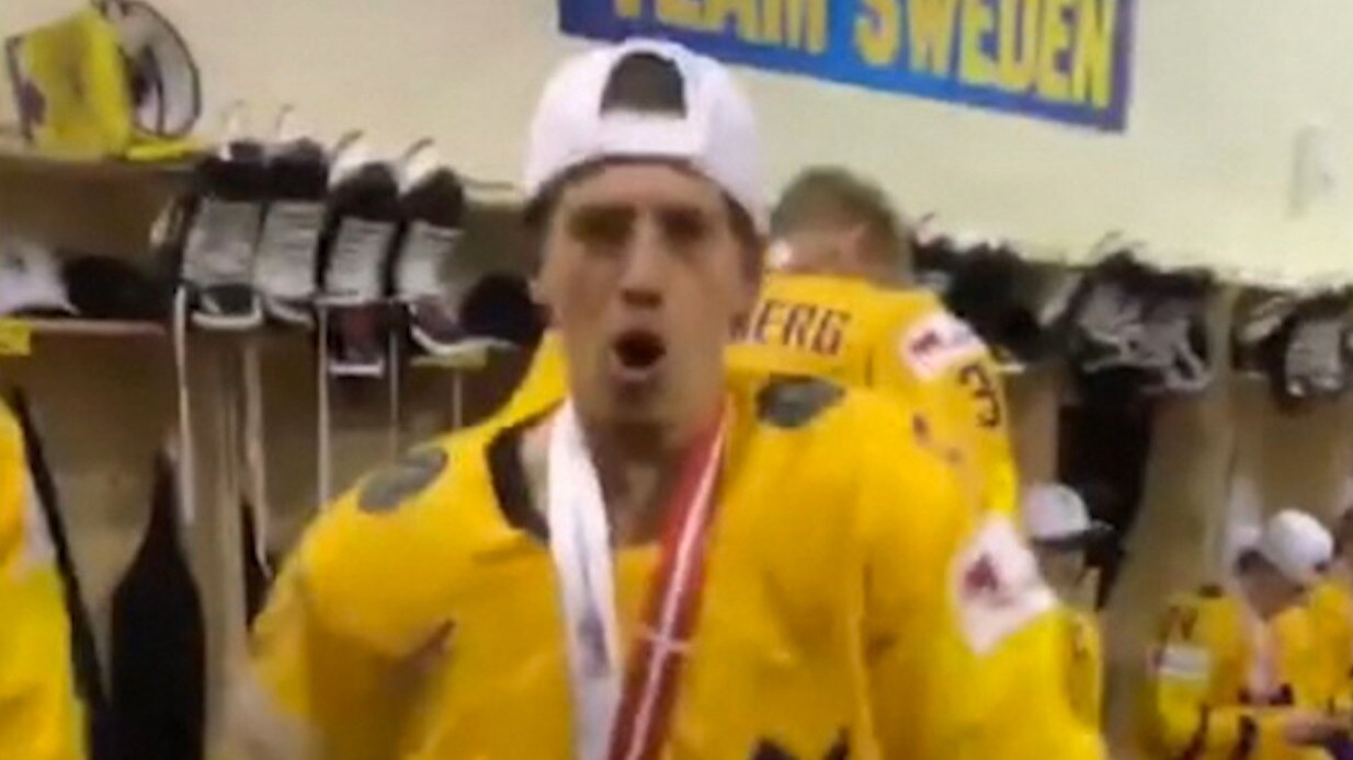 Här visar guldhjälten sin dolda talang