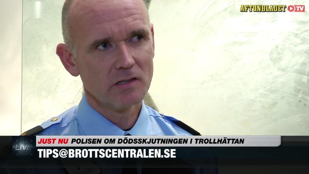 Polisen om dödsskjutningen i Trollhättan