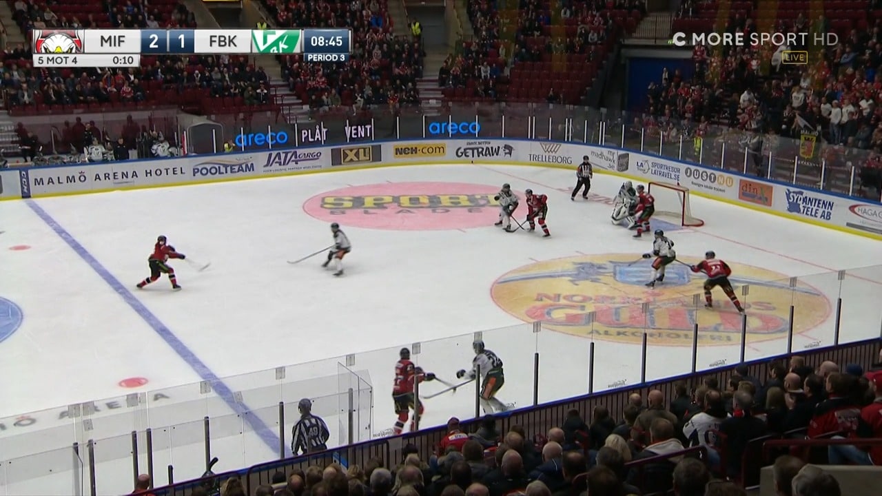 Vinst för Redhawks mot Färjestad