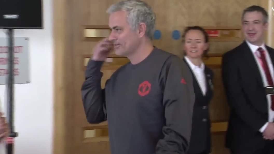 Mourinhos märkliga beteende mot Sportbladets reporter